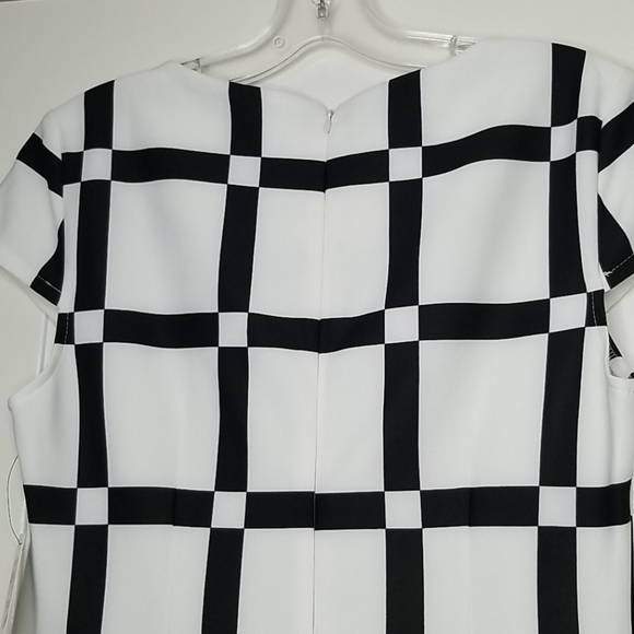 NYCC Black and Cream Block Dress - Picture 6 of 6